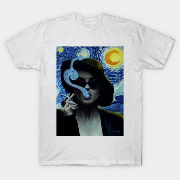 marla & starry night T-Shirt by norro